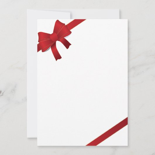 Uitnodiging voor Winter Borrel na Trouwen met Rode (Achterkant)