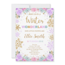 Uitnodiging voor Winter Wonderland