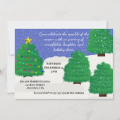 Uitnodiging voor Winter Wonderland (Voorkant)