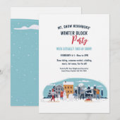 Uitnodiging voor winterblokkering (Voorkant / Achterkant)