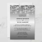 Uitnodiging voor winterbruiloft (Voorkant)