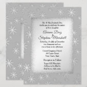 Uitnodiging voor winterbruiloft (Voorkant / Achterkant)