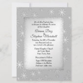 Uitnodiging voor winterbruiloft (Voorkant)