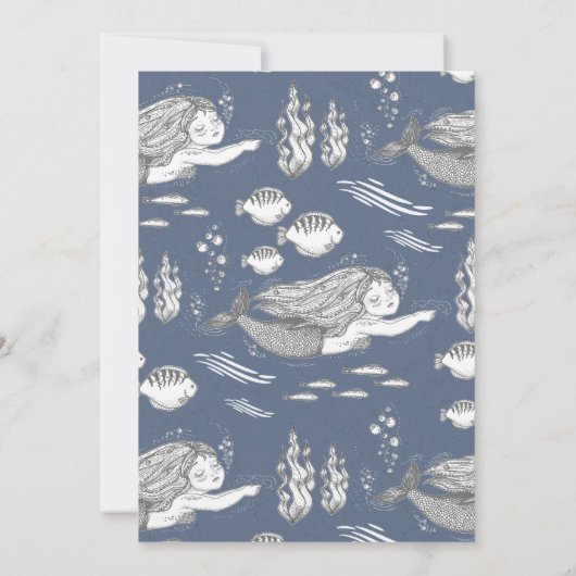 Uitnodiging voor winterploeg van Mermaid (Achterkant)