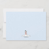 Uitnodiging voor Winterpret (Achterkant)