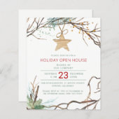 Uitnodiging voor wintervakantie (Voorkant / Achterkant)