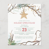 Uitnodiging voor wintervakantie (Voorkant)