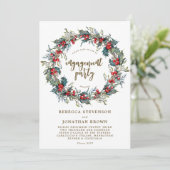 Uitnodiging voor wintervakantie (Staand voorkant)