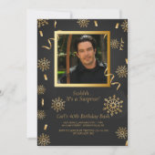 Uitnodiging voor Winterviering Foto's (Voorkant)