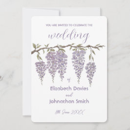 Uitnodiging voor Wisteria Wedding