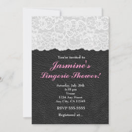 Uitnodiging voor Witte Kant & Zwarte Leren Feest