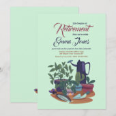 Uitnodiging voor workshop Gardening (Voorkant / Achterkant)