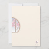 Uitnodiging voor Yoga Girl (Achterkant)