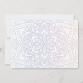 Uitnodiging voor yogalessen (Achterkant)