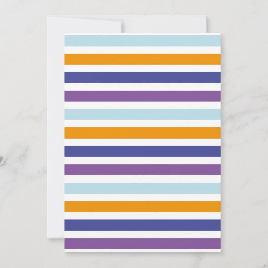 Uitnodiging voor Zachte Play Bounce Birthday Party (Achterkant)