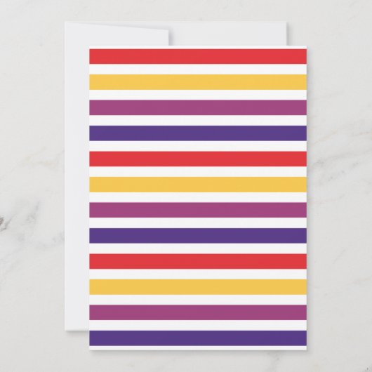 Uitnodiging voor Zachte Play Bounce Birthday Party (Achterkant)