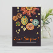 Uitnodiging voor zee-vierkant (Staand voorkant)