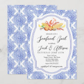 Uitnodiging voor Zeevruchtenkoken, Low country Koo (Voorkant / Achterkant)