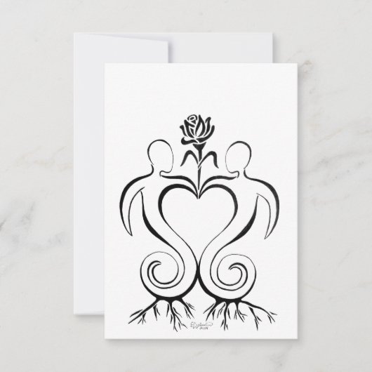 Uitnodiging voor zielmaatverbond (Voorkant)