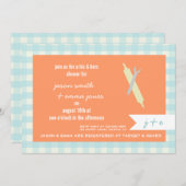 Uitnodiging voor zijn bruiloft & haar bruiloft (Voorkant / Achterkant)