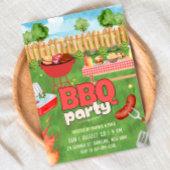 Uitnodiging voor zomer BBQ-feestje