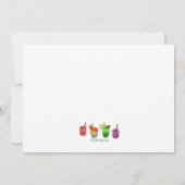 Uitnodiging voor zomerkoelers (Achterkant)