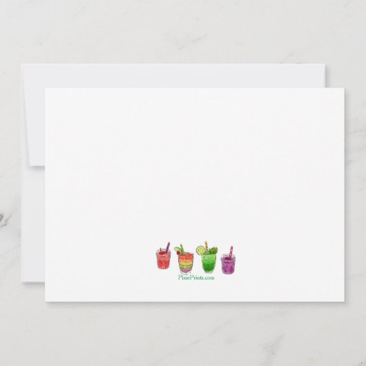 Uitnodiging voor zomerkoelers (Achterkant)