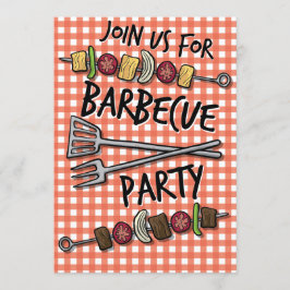 Uitnodiging voor zomertijd BBQ