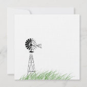 Uitnodiging voor zomerweduwen Boerderij (Achterkant)