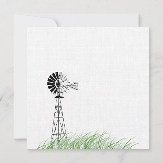 Uitnodiging voor zomerweduwen Boerderij (Achterkant)