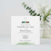 Uitnodiging voor zomerweduwen Boerderij (Staand voorkant)