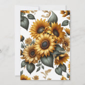 Uitnodiging voor zonnebloempatch (Achterkant)