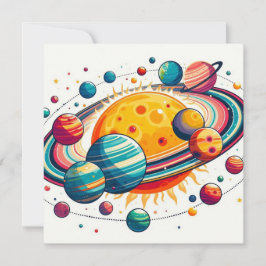 Uitnodiging voor zonnestelsel