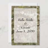 Uitnodiging voor Zuid-Charm Wedding (Achterkant)