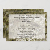 Uitnodiging voor Zuid-Charm Wedding (Voorkant / Achterkant)