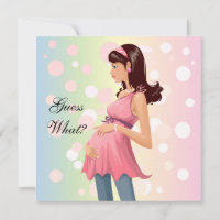 Uitnodiging voor zwangerschapsaankondiging