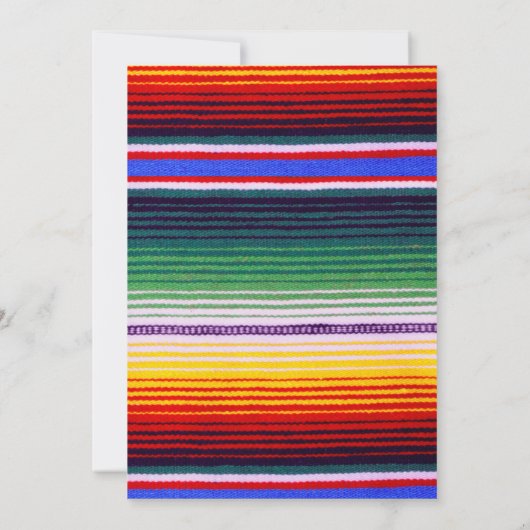 Uitnodiging voor zwart Fiesta-cactus afstudeerfees (Achterkant)