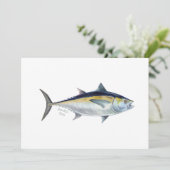 Uitnodiging voor zwarte tonijn (Staand voorkant)