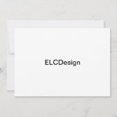 Uitnodiging voor zwarte tonijn (Achterkant)