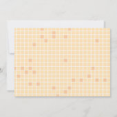 Uitnodiging voor zwembadfeest verjaardagsfoto (Achterkant)