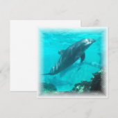 Uitnodiging voor zwempoppen (Voorkant / Achterkant)