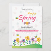 Uitnodiging voorjaarsfestival (Voorkant)