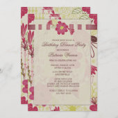 Uitnodiging voorjaarsoverlay (Voorkant / Achterkant)