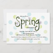 Uitnodiging voorjaarsviering (Voorkant)