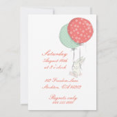 Uitnodiging voorlentevende bunny Birthday (Achterkant)