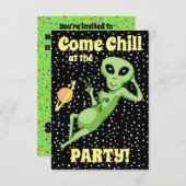 Uitnodiging Vrede Vreemdelingenpartij (Voorkant / Achterkant)