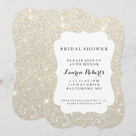 Uitnodiging - Vrijgezellenfeest dag feb - White Go (Voorkant / Achterkant)