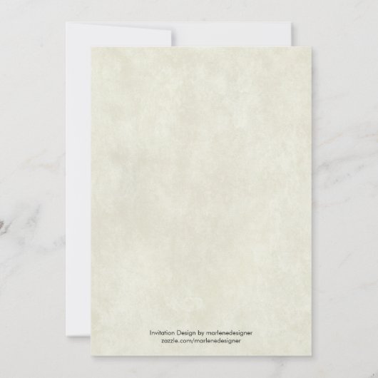 Uitnodiging vuurtoren Nautical Retirement Party (Achterkant)