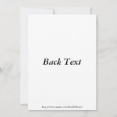 Uitnodiging vuurtoren van Barnegat (Achterkant)