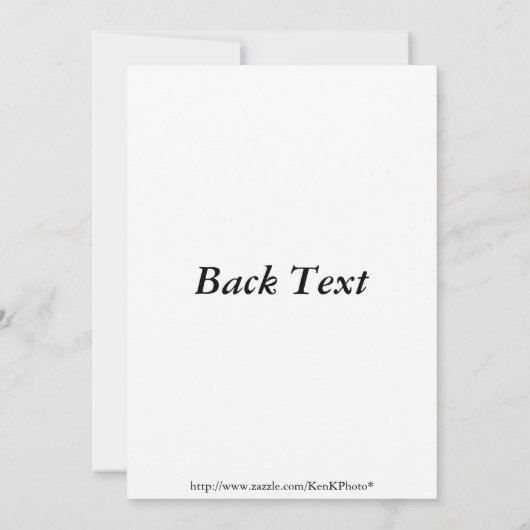 Uitnodiging vuurtoren van Barnegat (Achterkant)